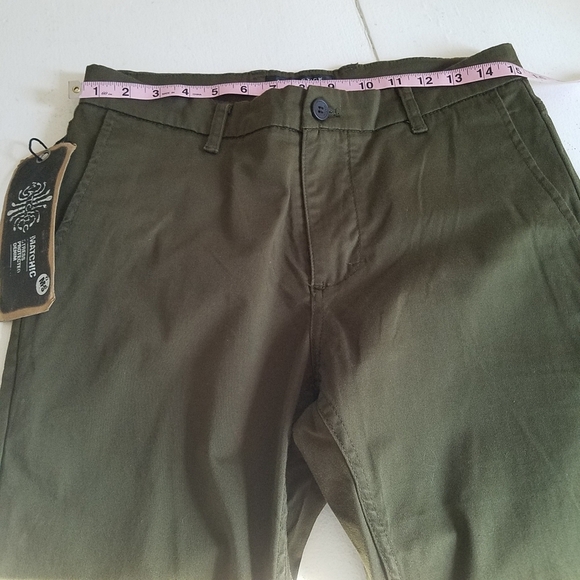 NWT Matchstick Argus Pants Army Green  Size M30 - Picture 3 of 9
